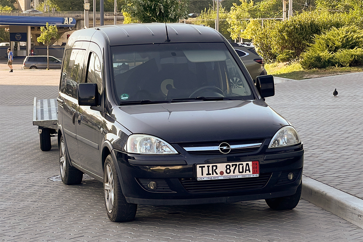 TIR 870 A, Opel Combo 3rd gen Combi/Tour (C; X01), 2001–2010