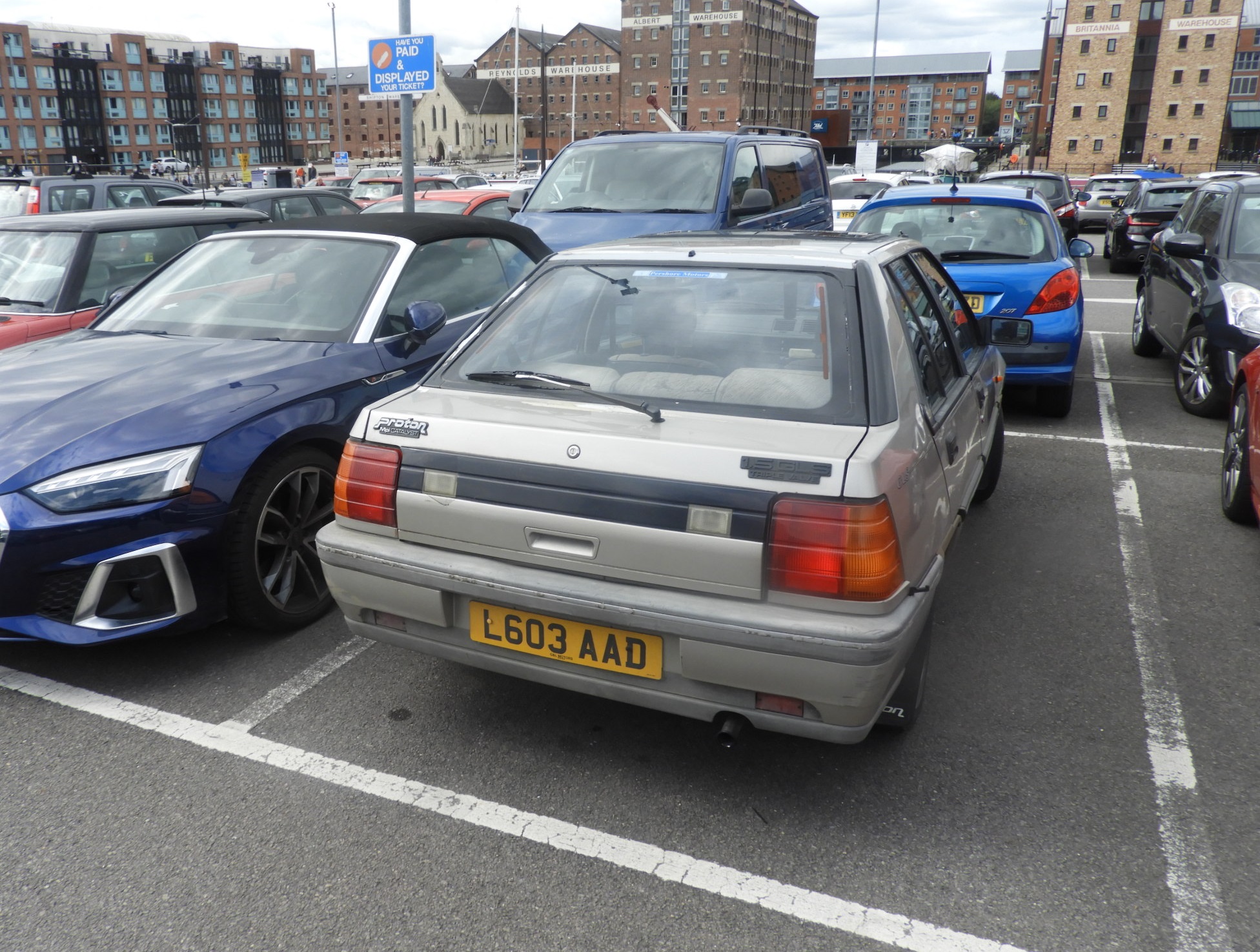 L603AAD, Proton Saga 1st gen Iswara Aeroback (C21A/C22A), 1st facelift, 1992–2003