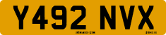 License plate of the United Kingdom, 1983 year system