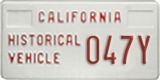 California, Historical (H/V XXXX)