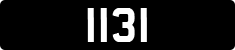 License plate of Guernsey, Regular plates