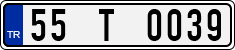 License plate of Turkey, Regular plates