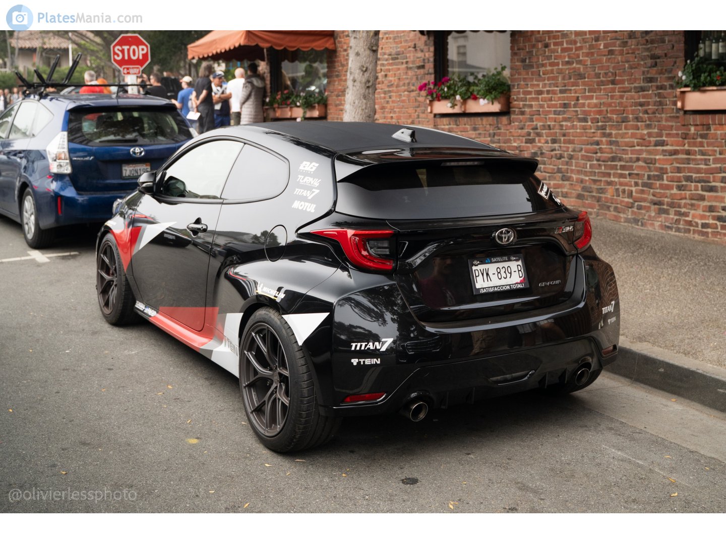 PYK-839-B, Toyota Yaris 4th gen GR 3-door Hatch (XP210), 2020–