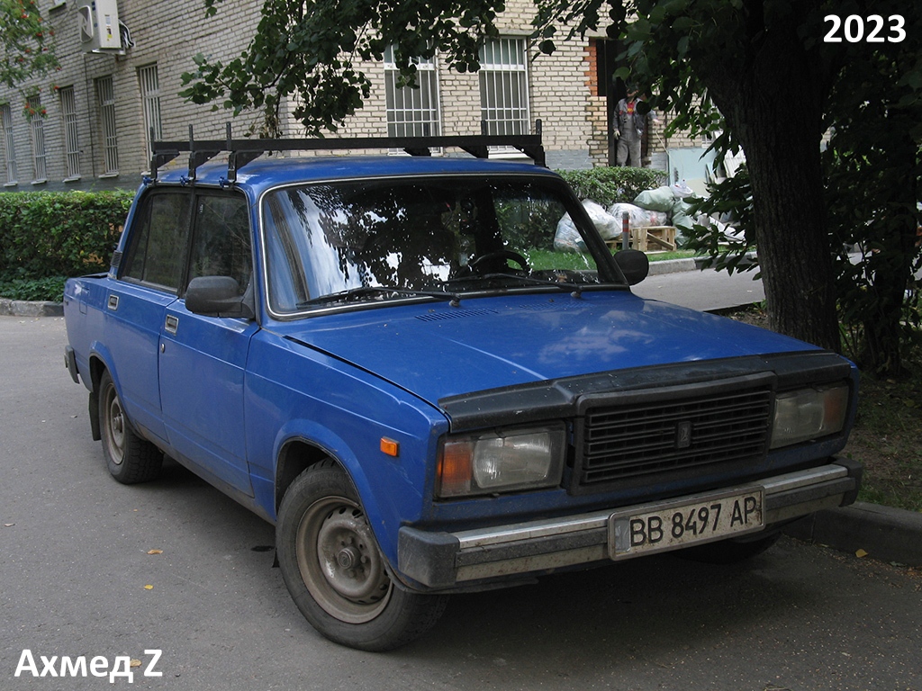 BB 8497 AP, Lada (VAZ) 2107 Жигули (Nova / Riva / Signet / 1500), 1982–2014