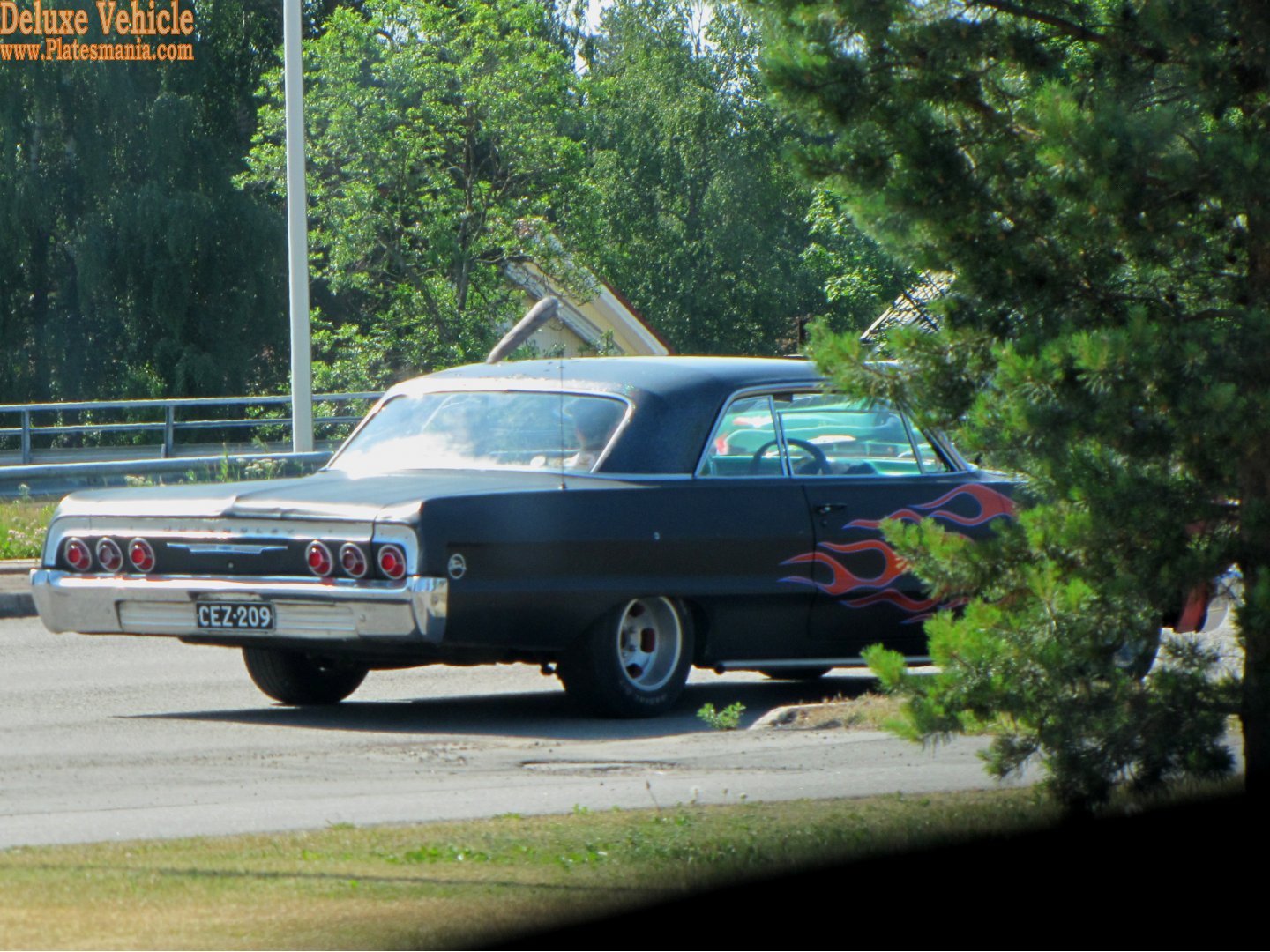 CEZ-209, Chevrolet Impala 3rd gen 1964 2-door Hardtop (1747/1847/1347/1447; B-body), 3rd facelift, 1963–1964