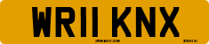 License plate of the United Kingdom, 2001 year system