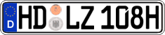 German license plate, Plates for oldtimers (type 