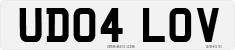 License plate of the United Kingdom, 2001 year system