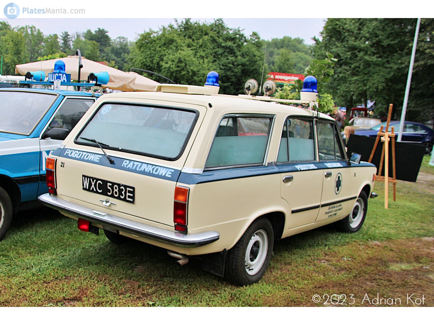 WXC 583E, FSO 125p 1st gen Wagon, 1983–1991