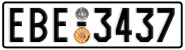 License plate of Greece, Cars