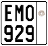 License plate of Greece, Motorcycles