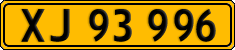 License plate of Denmark, Commercial vehicles