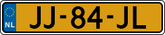 License plate of the Netherlands, Cars
