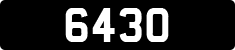 License plate of Guernsey, Regular plates