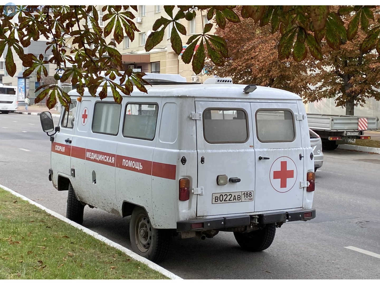 в 022 ав 188, UAZ 452 452А/3962/3741 Glassed Van, 1965–