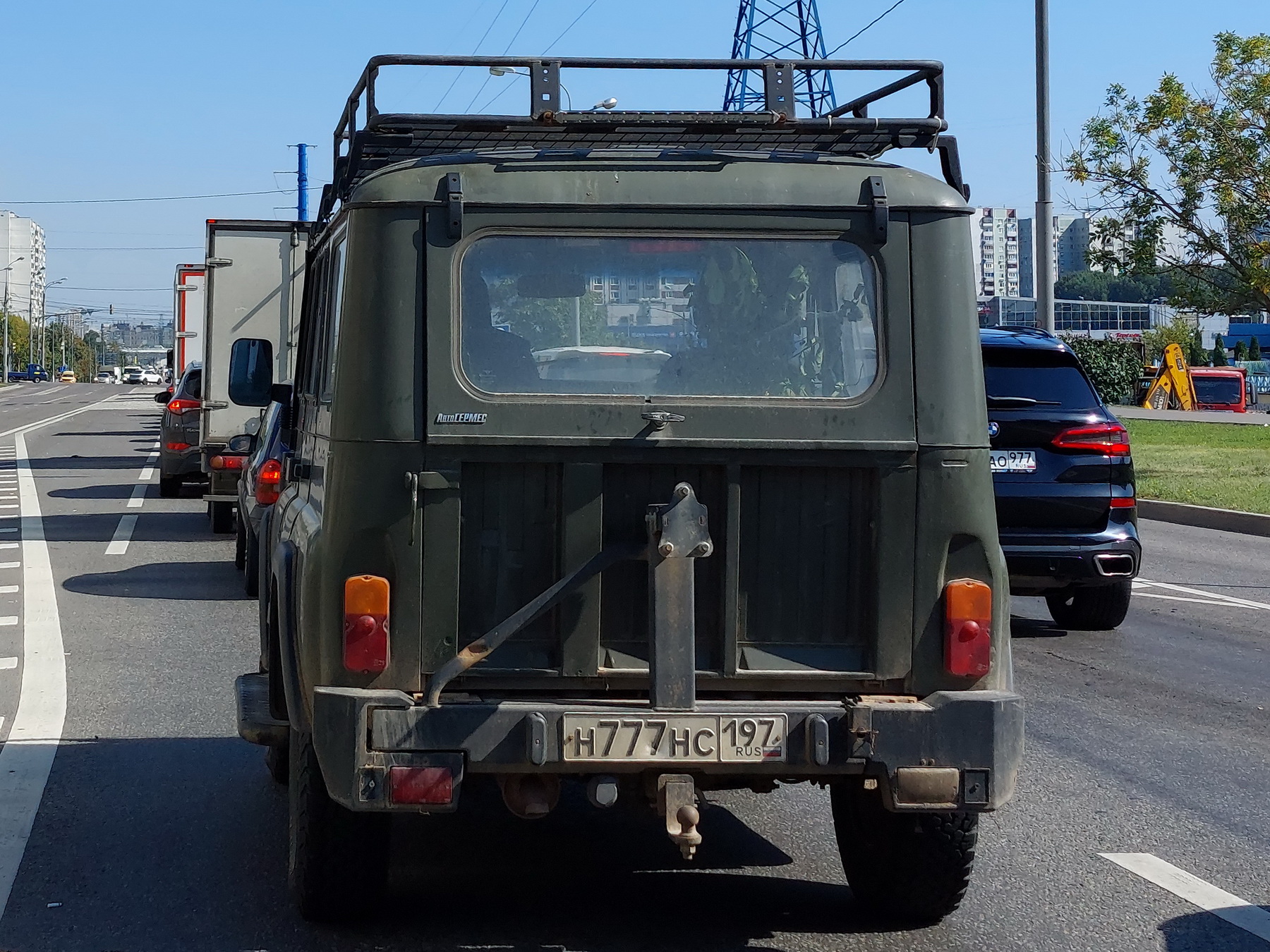 н 777 нс 197, UAZ 469/3151 3151/2924 Hunter, 2003–