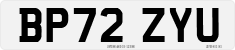License plate of the United Kingdom, 2001 year system