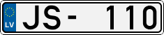 License plate of Latvia, Regular car plates