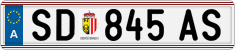 License plate of Austria, Regular plates