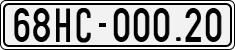 License plate of Vietnam, Specialty plates