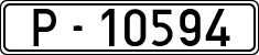 License plates of Spain, 1900 year series