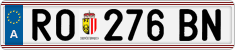 License plate of Austria, Regular plates