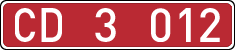 License plates of Spain, Diplomatic