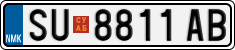 License plate of North Macedonia, Regular plates (2012)