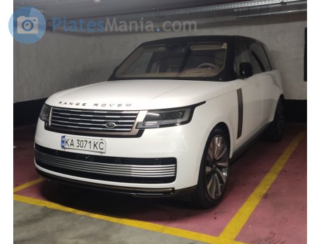 KA 3071 KC, Land Rover Range Rover