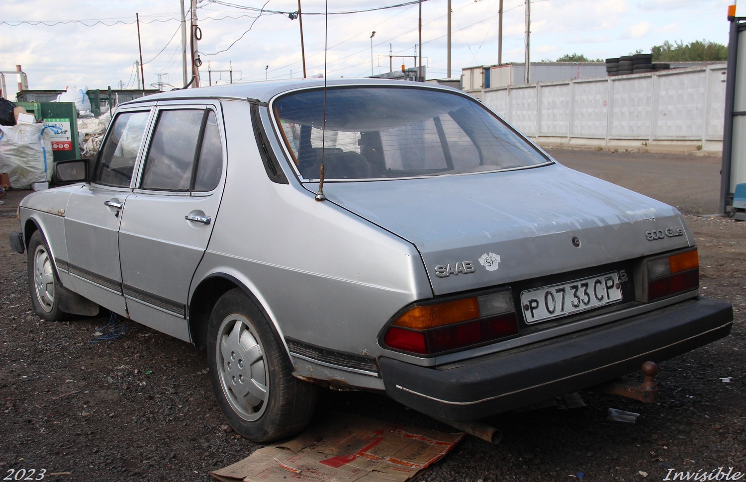р 0733 СР, SAAB 900 1st gen 4-door Sedan, 1980–1993
