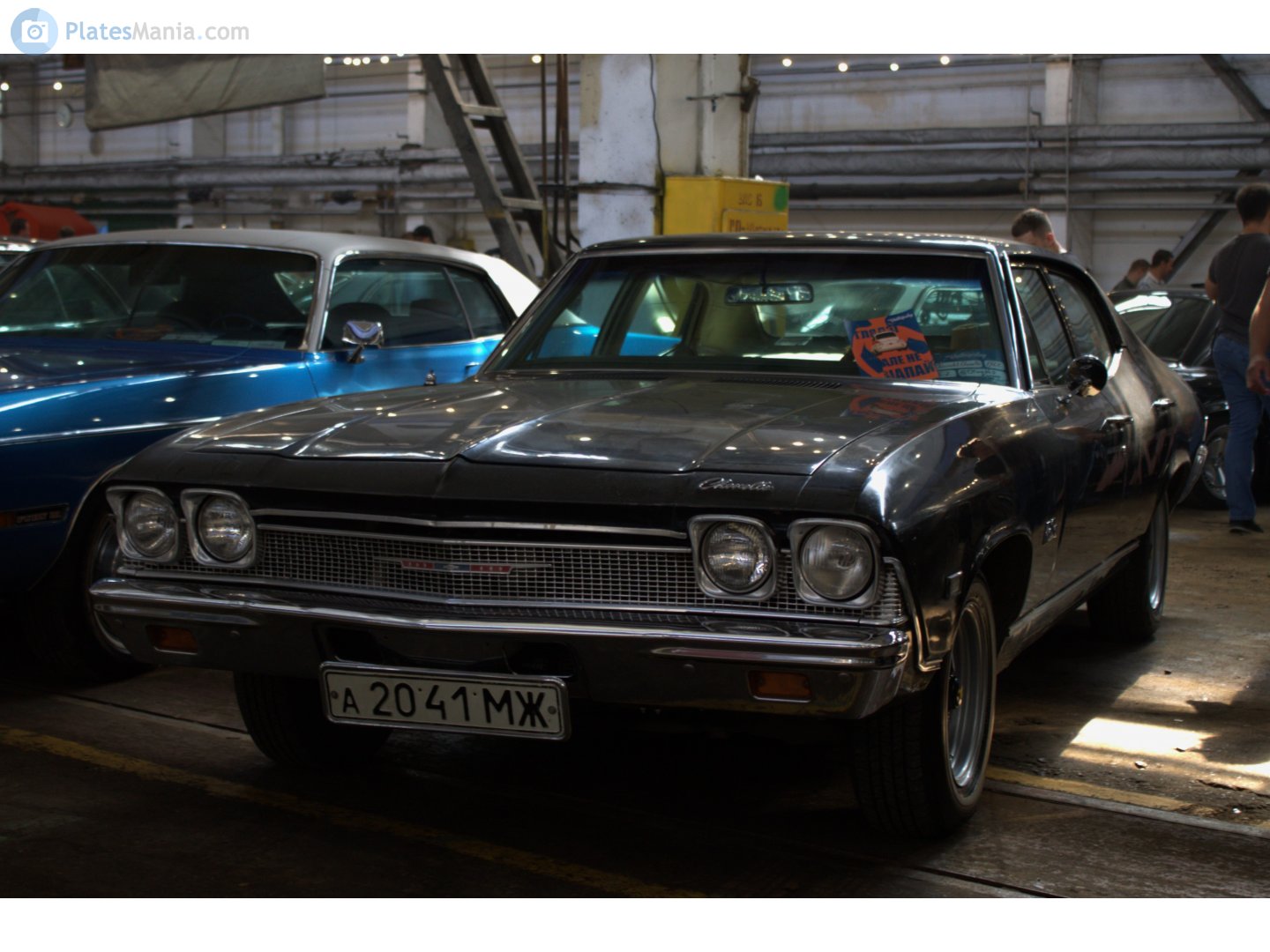а 2041 МЖ, Chevrolet Chevelle 2nd gen 1968 4-door Sedan (69; A-body), 1967–1968