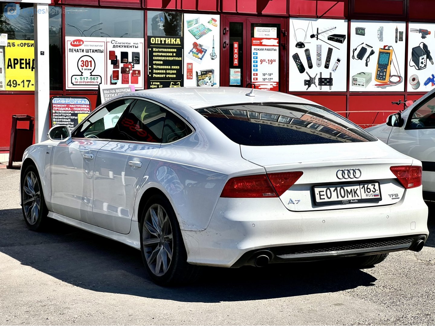 е 010 мк 163, Audi A7 1st gen (C7/4GA/4GF), 2010–2014