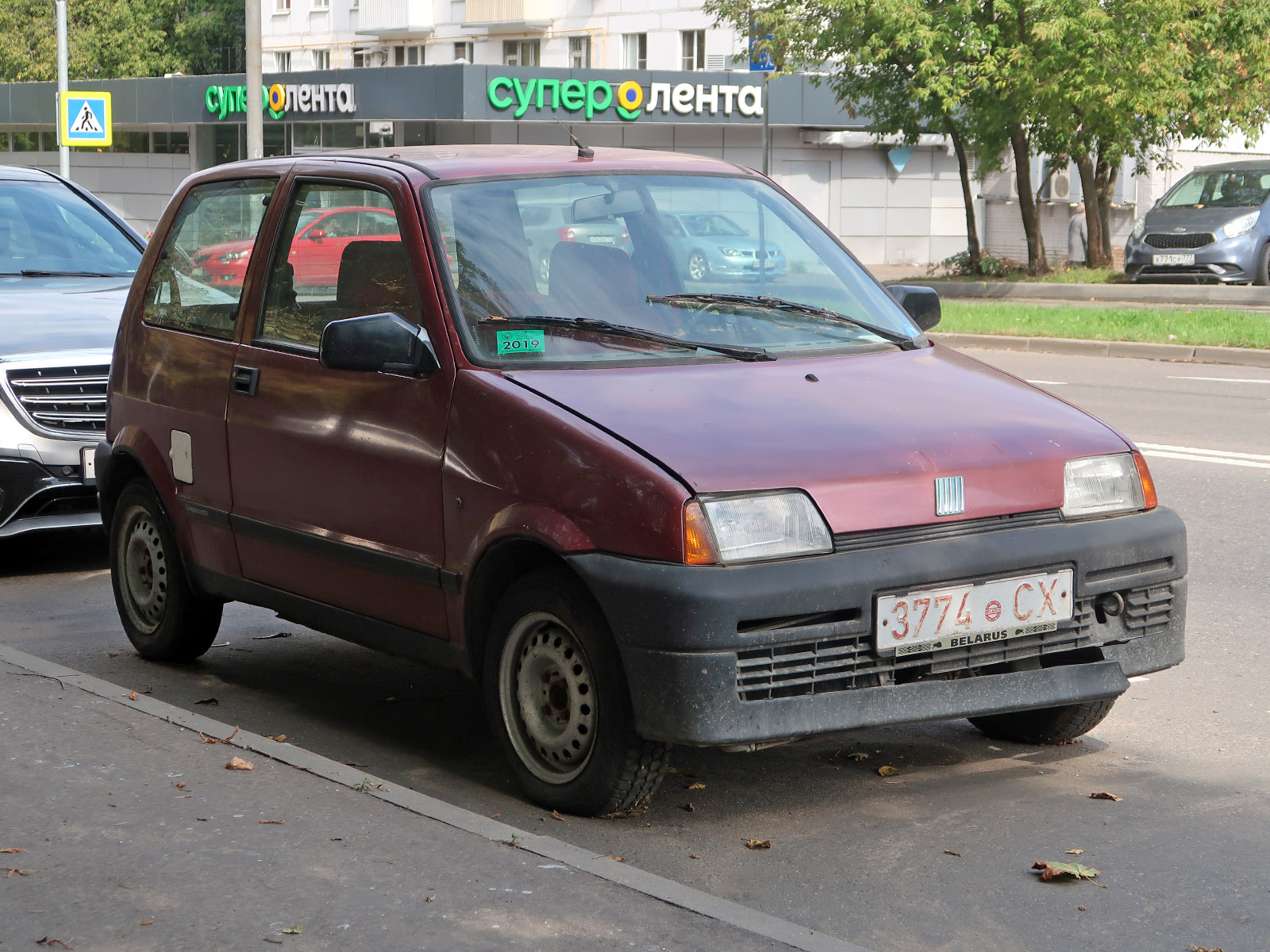 3774 CX, FIAT Cinquecento 1st gen (170), 1992–1998