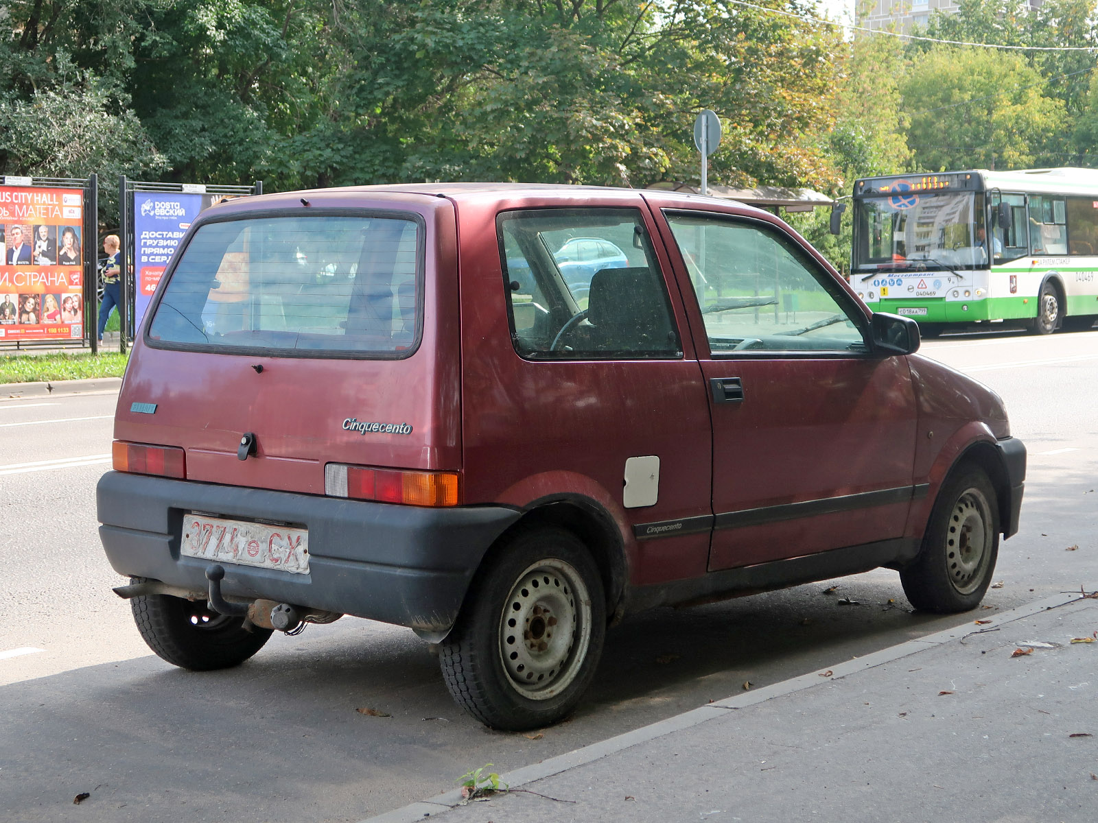 3774 CX, FIAT Cinquecento 1st gen (170), 1992–1998