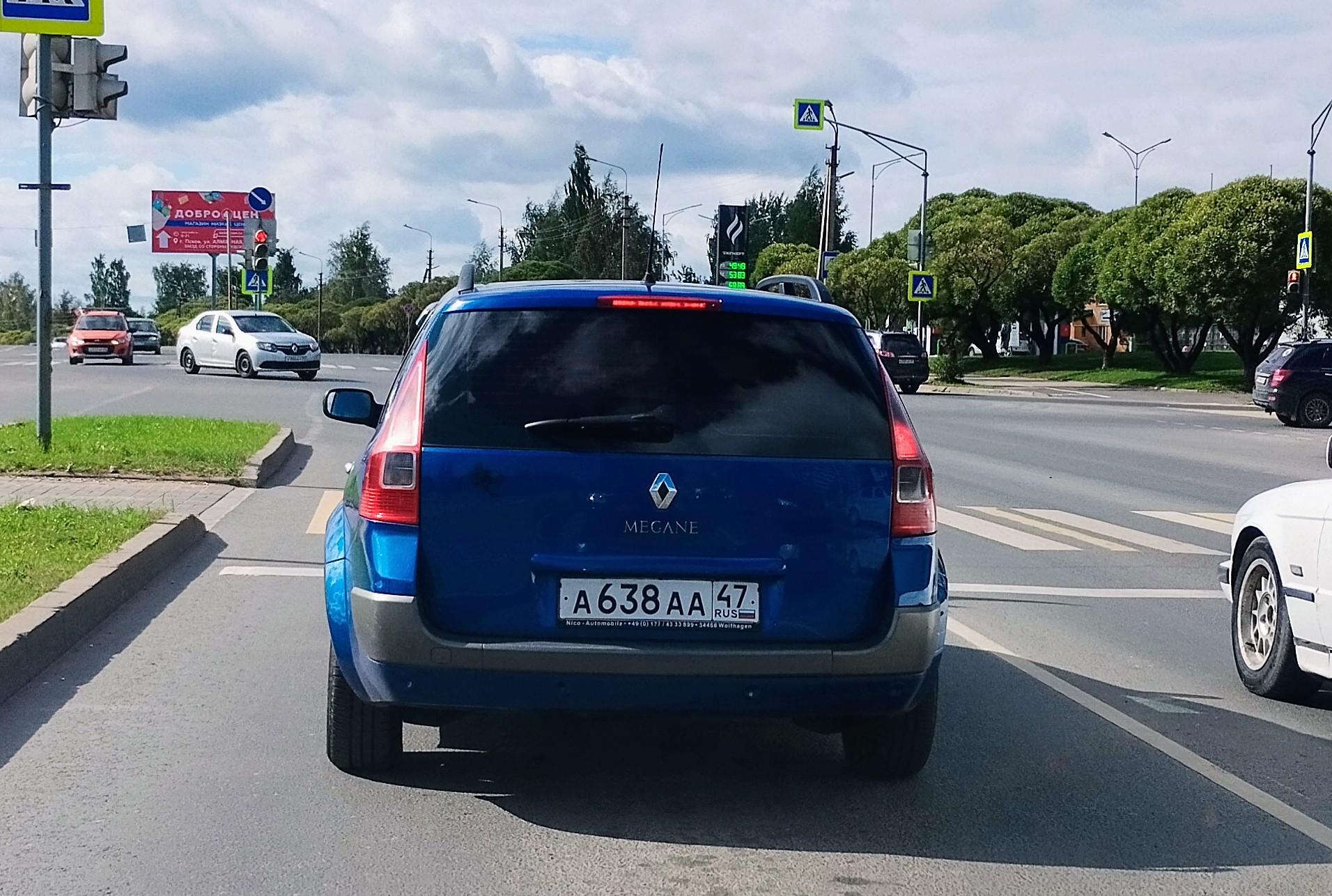 а 638 аа 47, Renault Mégane 2nd gen Estate Wagon (K84), 2003–2009 (­–2012 for BR-market)