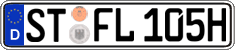 German license plate, Plates for oldtimers (type 