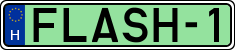 license plates of Hungary, Vanity Plates (1990)