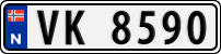 License plate of Norway, Trailers, motorcycles, special vehicles