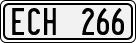 License plate of Sweden, Regular plates