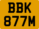 License plate of the United Kingdom, 1963 year system