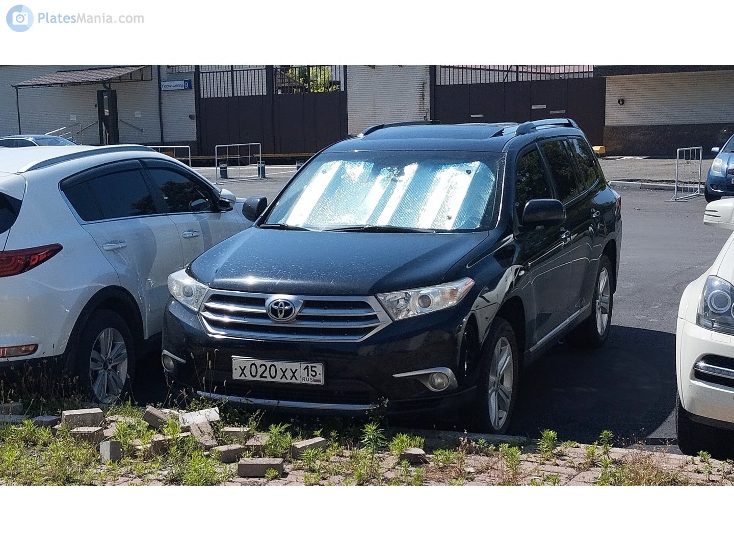 х 020 хх 15, Toyota Highlander 2nd gen (XU40), facelift, 2010–2013