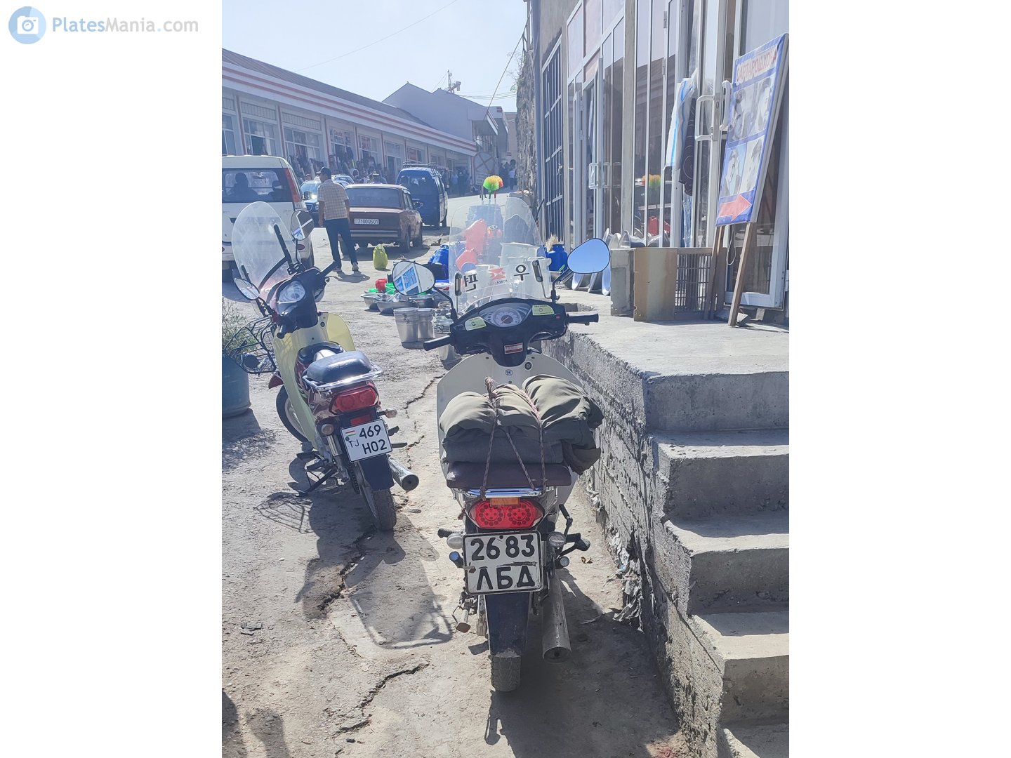 2683 ЛБД, License plate without vehicle 