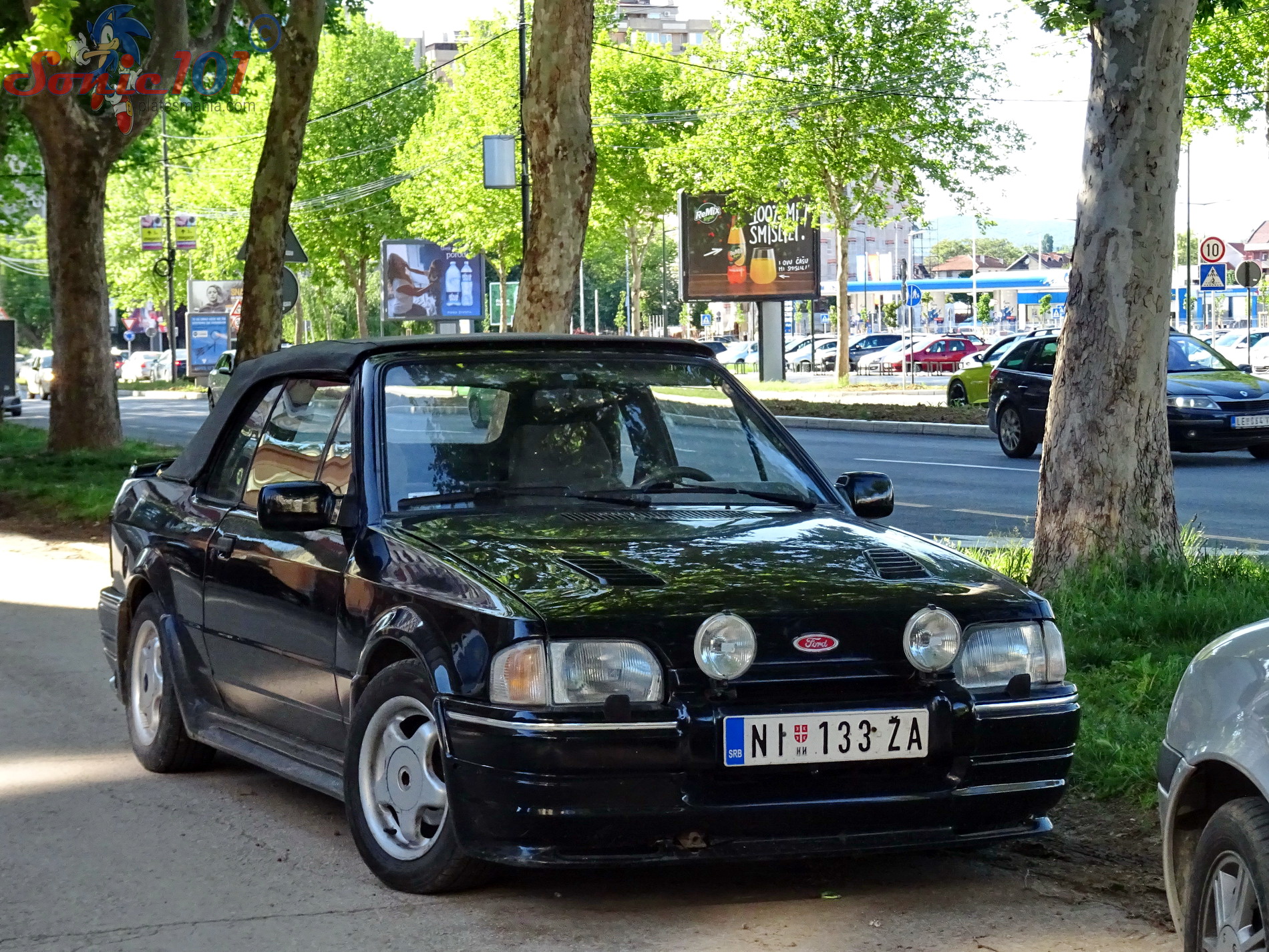 NI 133-ŽA, Ford Escort 4th gen Cabriolet (ALF; Global-market), 1986–1990 (–1992 for LATAM-market)