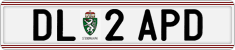 License plate of Austria, Regular plates
