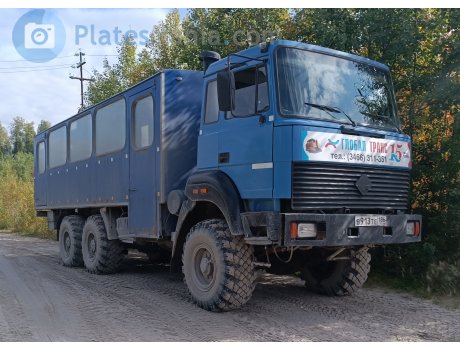 в913те186, Ural (UralAZ) 3255