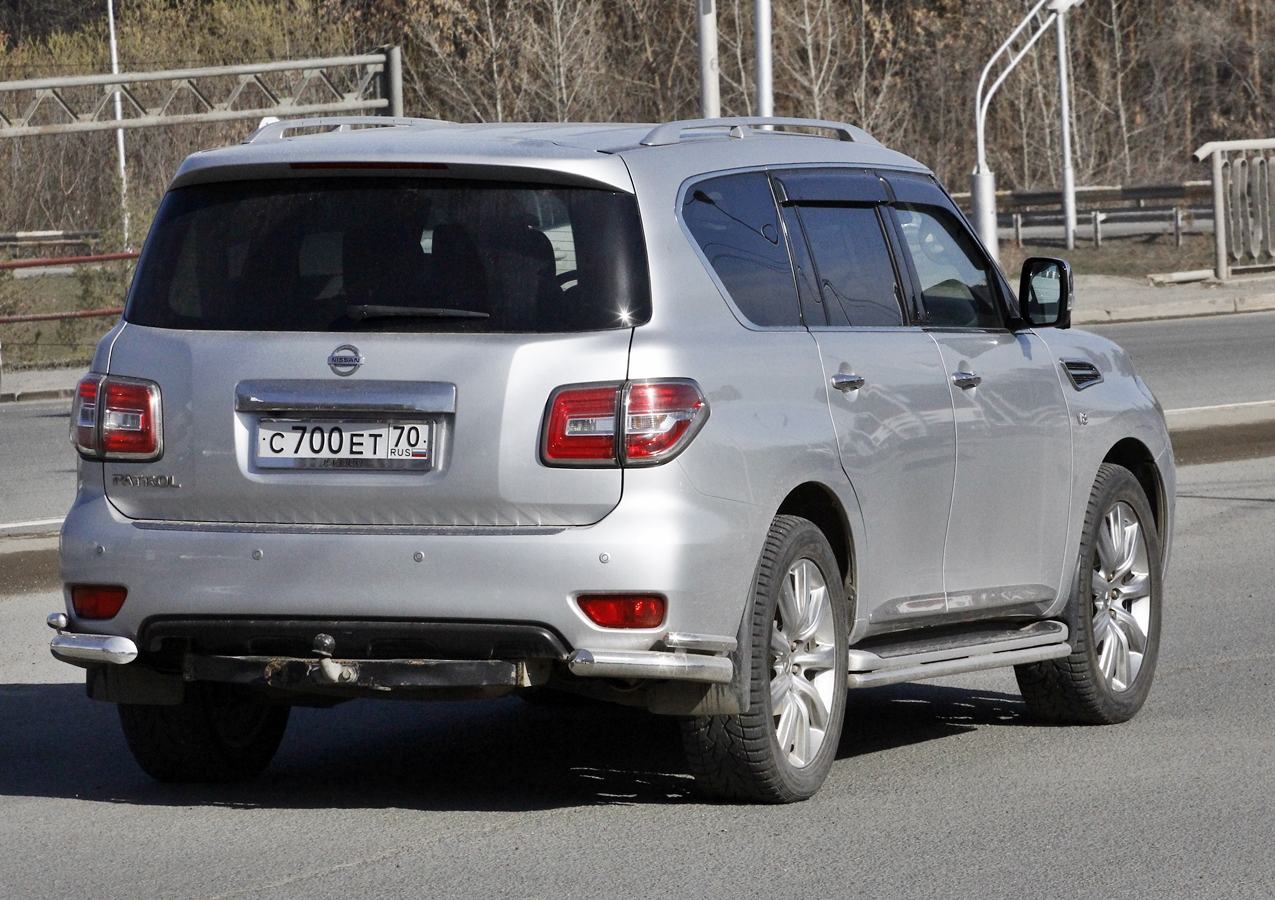 с 700 ет 70, Nissan Patrol 6th gen (Y62), 1st facelift, 2014–2019