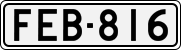 License plate of Finland, Cars