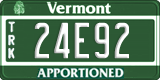 Vermont, Apportioned (12A34)