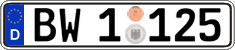 German license plate, Authorities and federal agencies
