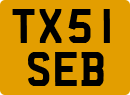 License plate of the United Kingdom, 2001 year system
